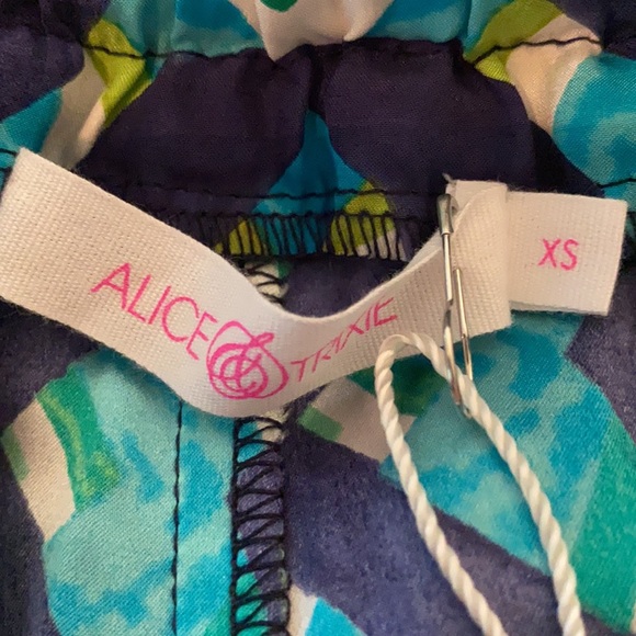 NWT Alice & Trixie Silk Drawstring Pants -  XS - Picture 12 of 13